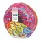 Eurographics 550 Piece Jigsaw Puzzle, Rainbow Donut in Donut Shaped Metal Storage Container